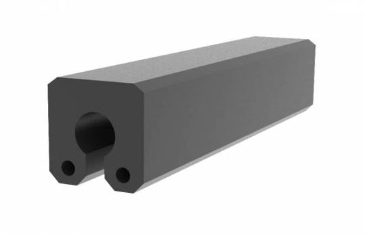 Défenses en trou de serrure à face plate